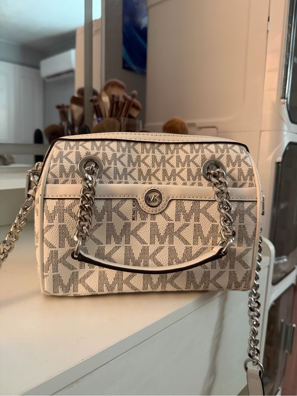 Michael Kors Blaire Extra-Small Logo Duffel Crossbody Bag